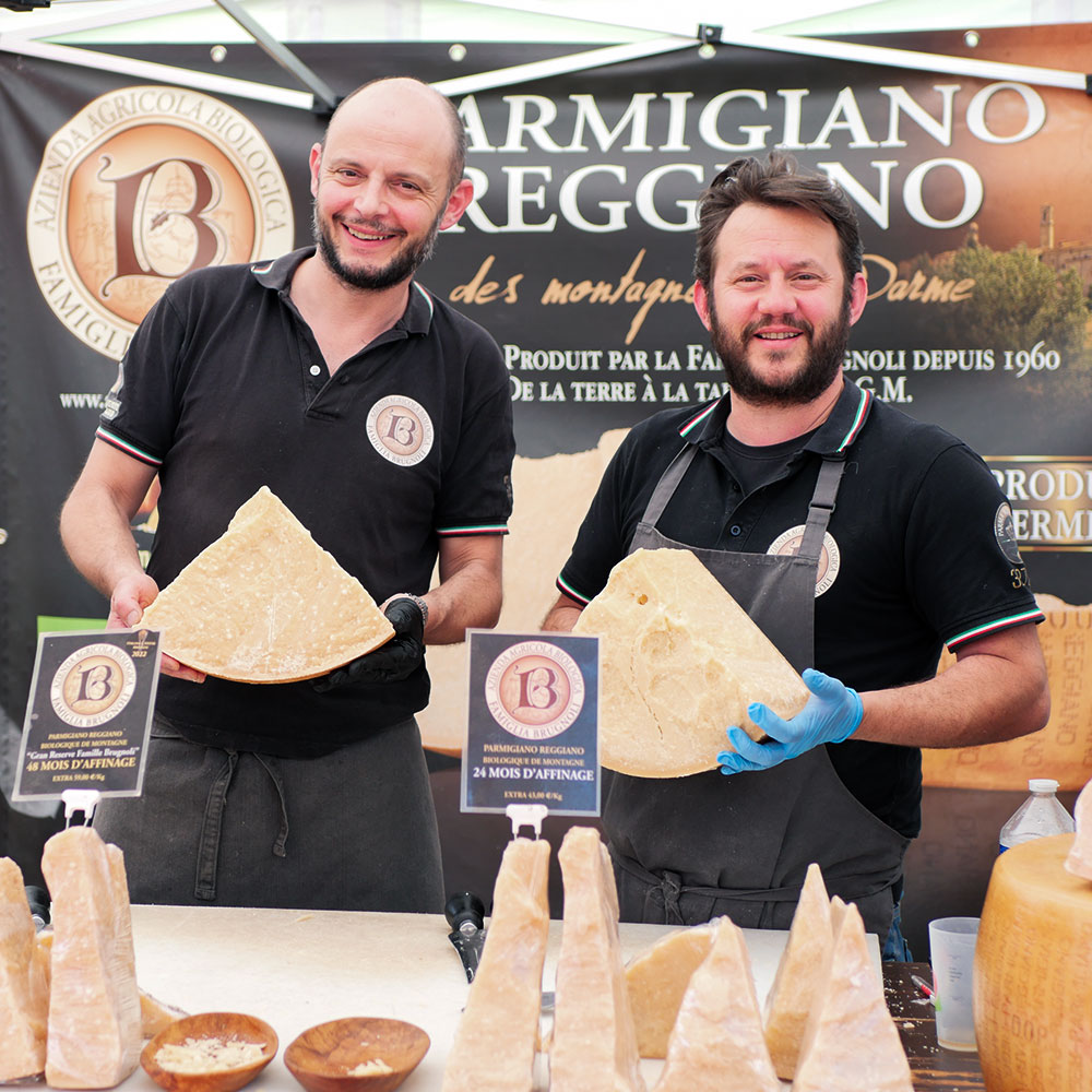 Azienda Brugnoli - Mirko Malpeli producteur de parmesan chez Pari Fermier
