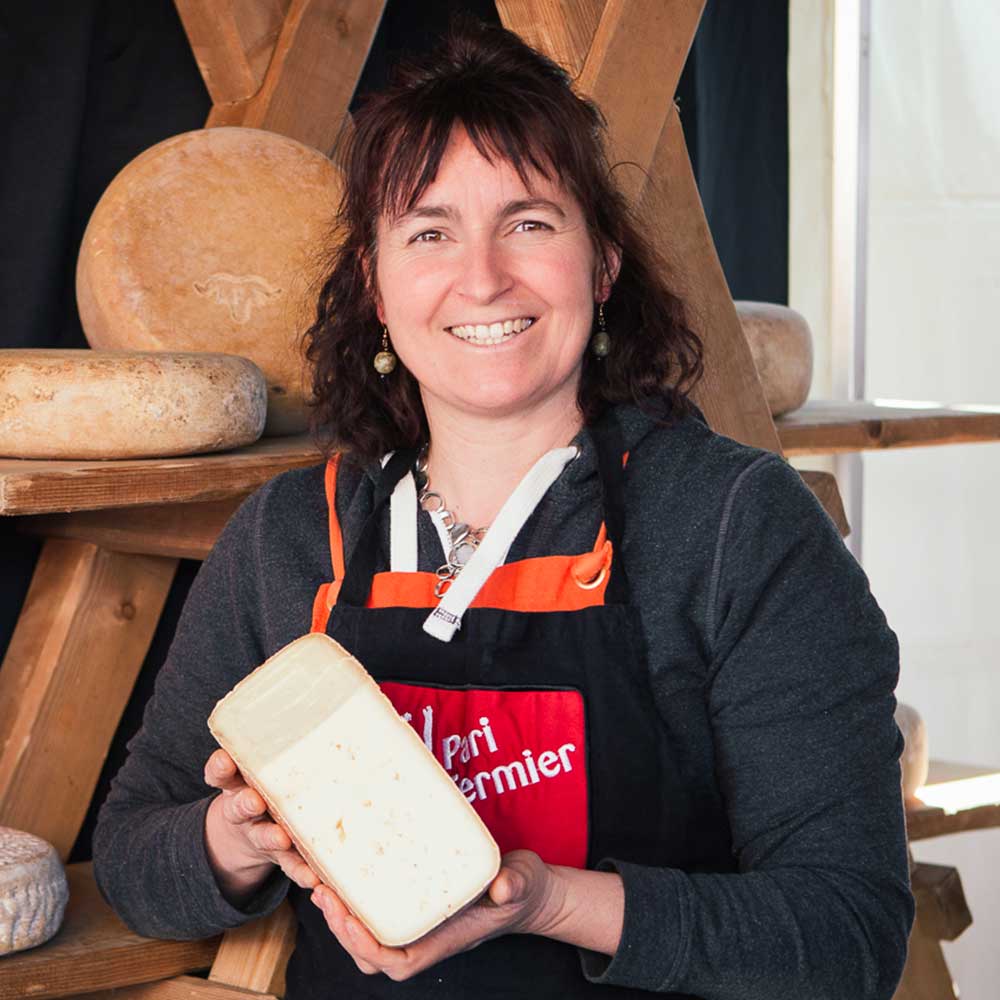 Ferme Ossiniri - Marion Ossiniri productrice de fromages
