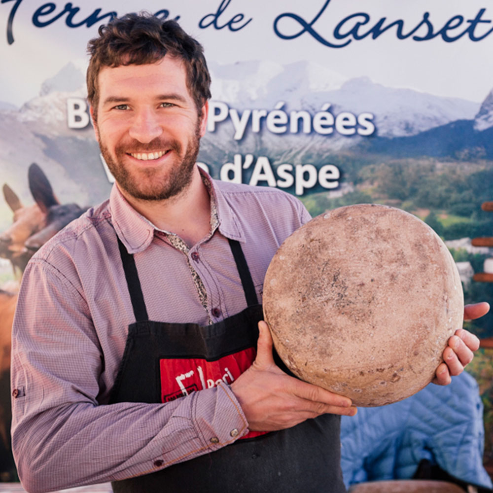 Ferme de Lanset -Thomas Vandaele - Fromage de chèvre des Pyrénées