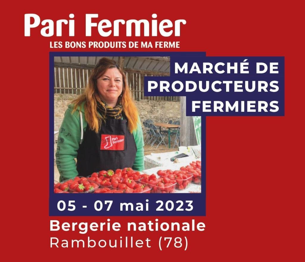 événement Pari Fermier à la Bergerie Nationale de Rambouillet mai 2023