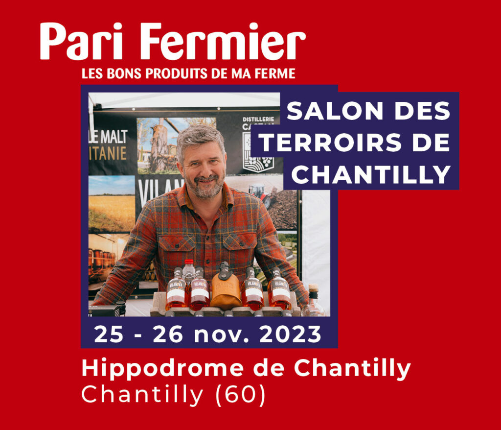 Salon Pari Fermier à l'Hippodrome de Chantilly les 25 et 26 novembre 2023