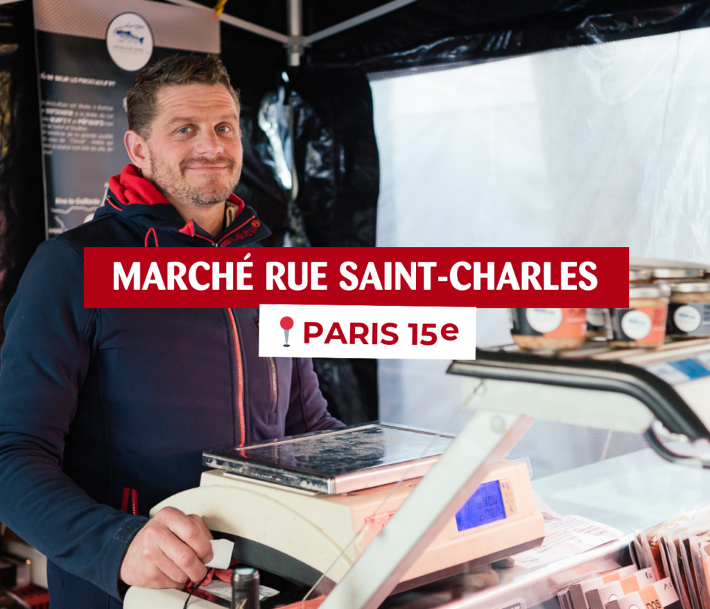 Marché rue Saint-Charles Paris 15 - Printemps 2024